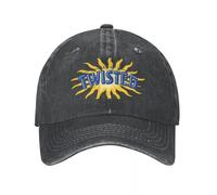 Chapeau à visière en Plein air Unisexe Let’s Get Twisted Cowboy Hat Golf Sun Cap Tee Hat Femmes Chapeaux pour Le Soleil Cadeaux pour Les Hommes Mode Coton imprimé