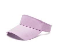 Chapeau à visière Solaire Casquette de Baseball Ajustable Bandeau de Transpiration Long et épais Visière Solaire pour Femme Golf Pêche Tennis Course à Pied Cyclisme Sports d'extérieur (Violet)