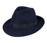 Chapeau Alessandria Superior by Borsalino bleu 56 cm