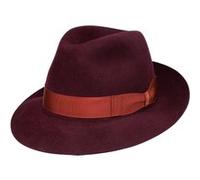 Chapeau Alessandria Superior by Borsalino bordeaux 57 cm