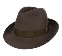 Chapeau Alessandria Superior by Borsalino taupe 56 cm