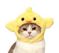Chapeau Animal De Compagnie - Serre-Tête Chat, Poussin Mignon | Coiffe Douillette en Peluche pour Chiens, Chats, Chatons | Déguisement pour Noël, Fête, Festival, Photos | Chapeaux pour Lapins