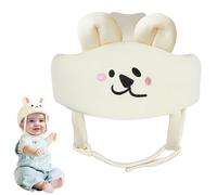 Chapeau Anti-Collision pour Bébé, Casque Bébé Anti Choc Casque de Sécurité Bébé Casquette de Protection Anti-Chute Coton Réglable Casque Bebe Antichoc pour Apprendre à Ramper Et à Marcher
