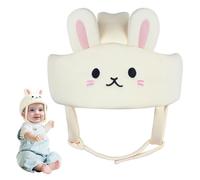Chapeau Anti-Collision pour Bébé, Casque Bébé Anti Choc Casque de Sécurité Bébé Casquette de Protection Anti-Chute Coton Réglable Casque Bebe Antichoc pour Apprendre à Ramper Et à Marcher