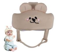 Chapeau Anti-Collision pour Bébé, Casque Bébé Anti Choc Casque de Sécurité Bébé Casquette de Protection Anti-Chute Coton Réglable Casque Bebe Antichoc pour Apprendre à Ramper Et à Marcher
