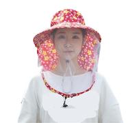 Chapeau anti-moustiques avec filet, Casquette de preuve respirante pêche apiculture Camping Protection solaire multicolore(Color 2)