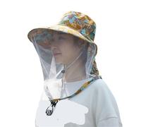 Chapeau anti-moustiques avec filet, Casquette de preuve respirante pêche apiculture Camping Protection solaire multicolore(Color 1)