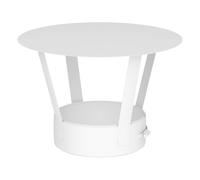 Chapeau anti-pluie - double paroi - Jeremias DW-WHITE 180 mm