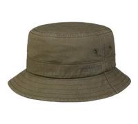 Chapeau Anti UV Cotton Twill Bucket by Stetson olive L (58-59 cm)