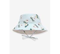 Chapeau anti-UV stylé bucket bleu 3/6M(60/67)