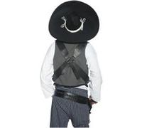 Smiffy's Sombrero bandit mexicain authentique noir Halloween