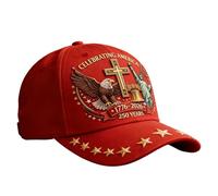 Chapeau avec Aquina, Casquette Brodée Drapeau des États-Unis par Héritage - Chapeau Amérique avec Drapeau Brodé pour 250e Anniversaire Souvenir | pour Hommes, Jeunes, Travail, Golf, Utilisation Qu
