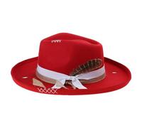 Chapeau avec ceinture tissée vieillie, chapeau formel, spectacle, bal masqué, fête, gentleman, carnaval, accessoire de coiffe, extérieur et voyage