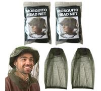 Chapeau avec moustiquaire, filet de protection pour le visage, équipement de pêche en plein air