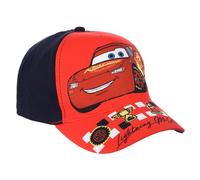 Chapeau avec visière Cars Disney Casquette d'été réglable pour enfants, protection contre les rayons UV, bleu foncé, 52-53