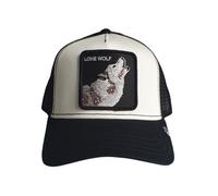 Chapeau Avec Visière Goorin Bros. Lone Wolf Unisexe Synthétique Noir Blanc