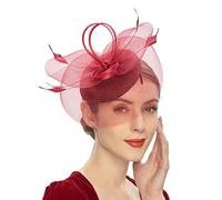Chapeau avec voile Mme Maizel Chapeau de Noël Nouvel An Fête de mariée 20s Chapeau haut de gamme All Match Bride Mariage