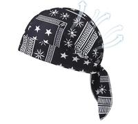 Chapeau bandana de sport - Chapeau de pirate en polyester 20 g, couvre-chef de loisirs élastique, accessoire de protection pour yoga, , football, baseball | Circulation de l'air pendant les ph