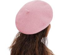 Chapeau Béret Français - Chapeau Déguisement - Taille Unique - Chapeau Gavroche Femme Casquette Française Laine Classique Automne Printemps Hiver Accessoire