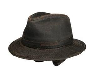 Chapeau Berico Ear Flaps Traveller by Stetson marron XXL (62-63 cm)
