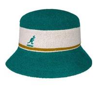 Chapeau Bermuda Stripe Bucket by Kangol pétrole S (54-55 cm)