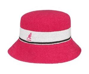 Chapeau Bermuda Stripe Bucket by Kangol pink L (58-59 cm)