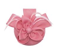 Chapeau bibi élégant avec fleur en maille réglable pour mariage, thé, fête, événement, mariage