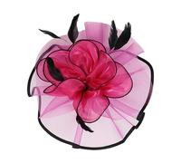 Chapeau bibi élégant pour femme, pour cocktail, thé, fête, mariage (taille unique)