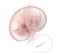 Chapeau bibi pour femme - Accessoire de cheveux - Voile - Chapeau de fille - Bandeau élégant - Pince à cheveux pour carnaval, fête, église, mariage, cocktail