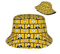 Chapeau Bob Bonjour Panda Salut Mode Bucket Hat Résistant À l'eau Chapeau De Pêcheur pour Disco Camping Randonnée