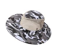 Chapeau bob, chapeau de pêche en maille respirante, protection UV, chapeau de randonnée, chapeau de à large bord pour adultes femmes hommes, 05, XXL