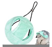 Chapeau Bob Chat | Bonnet Anti UV Réglable avec Trous pour Oreilles | Coiffure Respirante Bonnet De Soleil pour Chiot Et Chaton en Marche Randonnee Camping Plage Pique Nique
