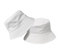 Chapeau bob hommes 62 double port chapeau de pêcheur masculin version coréenne simple décontracté pot chapeau femme couleur unie plaque lumière visière chapeau couple chapeaux dames, blanc, M