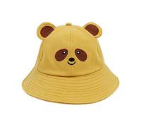 Chapeau bob mignon panda - Unisexe - Pour la plage, les voyages, le - Large bord pliable - Pour adultes et enfants