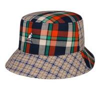 Chapeau Bob Plaid Mashup Bucket by Kangol orange M (56-57 cm)