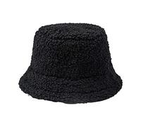Chapeau Bob Polaire Femme d'hiver Chaude et Epaisse Chapeaux Bobs Couleur Unie Chapeau Melon Cloche Peluche Chaud Chapeau de Seau Gavroche Automne Chapeau de Casquette Doux Fashion Bonnet