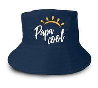 chapeau bob polyester papa cool bleu adulte - sud trading cd6744 Bleu G