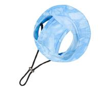 Chapeau bob pour chat - Chapeau de soleil pour chaton avec trous d'oreille | Casquette d'été réglable avec ouvertures | Visière douce pour petit chiot, promenades en plein air, plage, randonnée