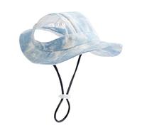 Chapeau bob pour chien | Chapeau pare-soleil pour animal domestique | Cordon de serrage réglable avec trous d'oreille respirants Protection solaire Accessoires pour animaux de compagnie pour terriers