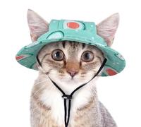 Chapeau bob pour chien, motif avocat, visière pare-soleil avec trou | Chapeau réglable pour chat pour les trajets en plein air, les voyages, la marche, la randonnée, le camping, la pêche
