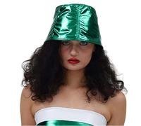 Chapeau bob rétro Hip Hop pour la Saint-Patrick 2026 - Style européen et urbain polyvalent - Style punk - Pour homme et femme (2), Vert, Taille unique