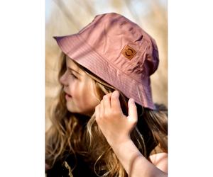 Chapeau Bob Soleil bÃ©bÃ© Mikk-Line Solid Rose 18/24 mois
