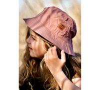 Chapeau Bob Soleil enfant Mikk-Line Solid Rose 2/4 ans