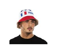 chapeau bob tissu supporter france adulte - ptitclown 40081