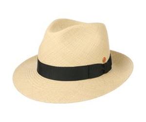 Chapeau Bogart Albenga Panama by Mayser nature 62 cm