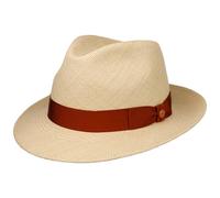 Chapeau Bogart Albenga Panama natural-rouille