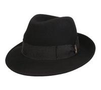 Chapeau Bogart Ricky by Borsalino noir 60 cm