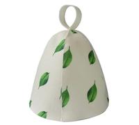 Chapeau, bonnet de douche, 1 pièce chapeau de sauna, bonnet de sauna, chapeau de sauna idéal pour homme et femme, protège contre la surchauffe et les dommages aux cheveux, vêtements de tête épaissis