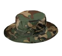 Chapeau Boonie à Large Bord - Chapeau de Protection Solaire Camouflage Unisexe,Chapeaux Boonie de Style Militaire Classique pour Hommes, Femmes, Chasse, pêche en Plein air