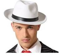 Chapeau Borsalino Blanc Gangster Blanc G